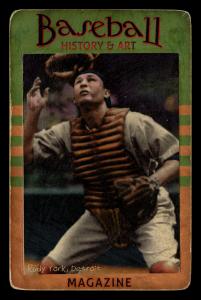 Picture of Helmar Brewing Baseball Card of Rudy York, card number 73 from series Helmar Brewing Co. Cabinet