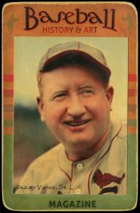 Picture of Helmar Brewing Baseball Card of Dazzy VANCE (HOF), card number 80 from series Helmar Brewing Co. Cabinet