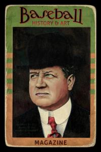 Picture, Helmar Brewing, Helmar Cabinet Card # 85, Charles Ebbetts, Red Tie close portrait, Brooklyn Superbas