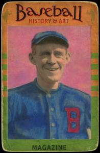 Picture of Helmar Brewing Baseball Card of Johnny EVERS, card number 8 from series Helmar Brewing Co. Cabinet