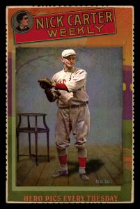 Picture, Helmar Brewing, Helmar Cabinet III Card # 34, Neal Ball, Small table; mitt at shoulder, Boston Red Sox