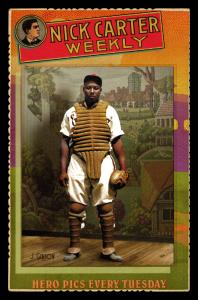 Picture of Helmar Brewing Baseball Card of Josh GIBSON (HOF), card number 47 from series Helmar Cabinet III