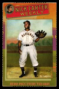 Picture, Helmar Brewing, Helmar Cabinet III Card # 66, Ray DANDRIDGE (HOF), Mitt wide open, Marianao Tigers