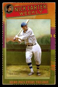 Picture of Helmar Brewing Baseball Card of Heinie MANUSH (HOF), card number 82 from series Helmar Cabinet III