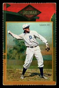 Picture, Helmar Brewing, Helmar Cabinet II Card # 12, Ed Summers, About to throw, Detroit Tigers