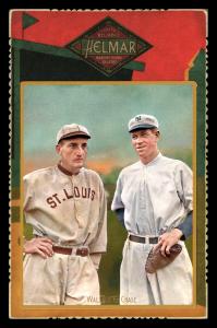 Picture, Helmar Brewing, Helmar Cabinet II Card # 28, Bobby WALLACE (HOF); Hal Chase, Together, Multiple