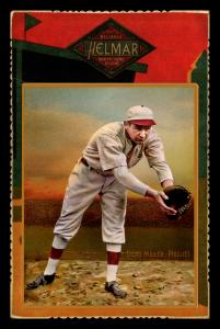 Picture of Helmar Brewing Baseball Card of Dots Miller, card number 34 from series Helmar Cabinet Series II