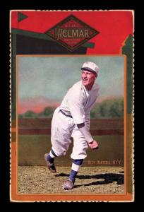 Picture, Helmar Brewing, Helmar Cabinet II Card # 52, Topsy Hartsel, Pitching follow through, New York Yankees