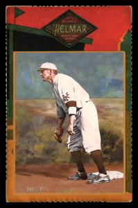 Picture, Helmar Brewing, Helmar Cabinet II Card # 80, Fred Tenney, Leaning, mitt, at first, New York Giants