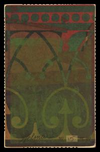 Picture, Helmar Brewing, Helmar Cabinet II Card # 8, Irish Meusel, Bat on shoulder, mitt in pocket, New York Giants
