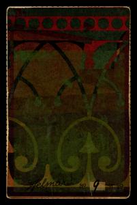 Picture, Helmar Brewing, Helmar Cabinet II Card # 97, Oscar CHARLESTON, Side view with bat, Alemendares