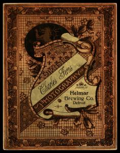 Picture, Helmar Brewing, Helmar Imperial Cabinet Card # 107, Jim BOTTOMLEY (HOF), Leaning in, elbow on rail, Cincinnati Reds
