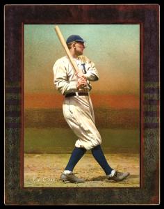 Picture of Helmar Brewing Baseball Card of Ty COBB (HOF), card number 108 from series Helmar Imperial Cabinet