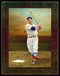 Picture of Helmar Brewing Baseball Card of Dom DiMaggio, card number 112 from series Helmar Imperial Cabinet