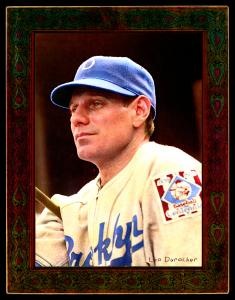 Picture of Helmar Brewing Baseball Card of Leo DUROCHER, card number 114 from series Helmar Imperial Cabinet