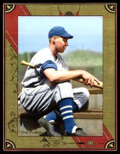 Picture of Helmar Brewing Baseball Card of Bob FELLER, card number 115 from series Helmar Imperial Cabinet