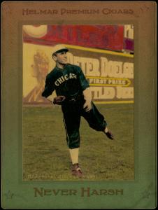 Picture, Helmar Brewing, Helmar Imperial Cabinet Card # 14, Matty Mcintyre, Throwing, Chicago White Sox