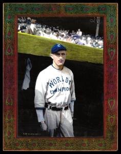 Picture of Helmar Brewing Baseball Card of Bill Wambsganss, card number 19 from series Helmar Imperial Cabinet