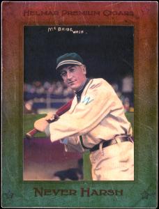 Picture of Helmar Brewing Baseball Card of George Mcbride, card number 28 from series Helmar Imperial Cabinet