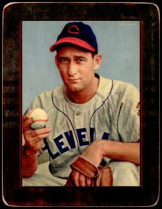Picture of Helmar Brewing Baseball Card of Bob LEMON, card number 72 from series Helmar Imperial Cabinet