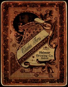 Picture, Helmar Brewing, Helmar Imperial Cabinet Card # 74, Connie MACK (HOF), Black coat, cap, Philadelphia Athletics