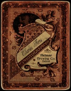 Picture, Helmar Brewing, Helmar Imperial Cabinet Card # 75, Mordecai BROWN (HOF), Standing, Brooklyn Tip-Tops