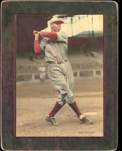 Picture of Helmar Brewing Baseball Card of Babe Herman, card number 77 from series Helmar Imperial Cabinet