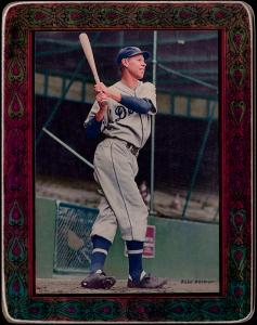 Picture of Helmar Brewing Baseball Card of Babe Herman, card number 79 from series Helmar Imperial Cabinet