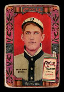 Picture of Helmar Brewing Baseball Card of Ralph Works, card number 105 from series Helmar Oasis