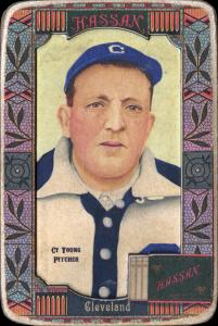 Picture of Helmar Brewing Baseball Card of Cy YOUNG (HOF), card number 118 from series Helmar Oasis