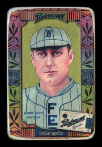 Picture of Helmar Brewing Baseball Card of Bennie Kauff, card number 143 from series Helmar Oasis