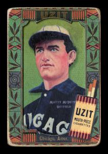 Picture of Helmar Brewing Baseball Card of Matty Mcintyre, card number 152 from series Helmar Oasis