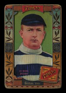 Picture of Helmar Brewing Baseball Card of Cy YOUNG (HOF), card number 158 from series Helmar Oasis