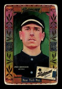 Picture of Helmar Brewing Baseball Card of Fred Snodgrass, card number 166 from series Helmar Oasis