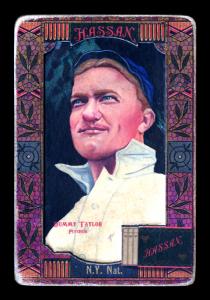 Picture of Helmar Brewing Baseball Card of Dummy Taylor, card number 171 from series Helmar Oasis