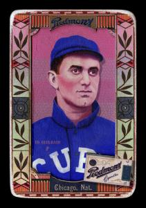 Picture, Helmar Brewing, Helmar Oasis Card # 198, Ed Reulbach, Blue uniform, Chicago Cubs
