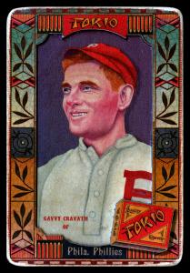 Picture of Helmar Brewing Baseball Card of Gavvy Cravath, card number 208 from series Helmar Oasis