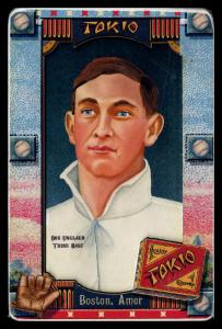 Picture of Helmar Brewing Baseball Card of Bob Unglaub, card number 21 from series Helmar Oasis