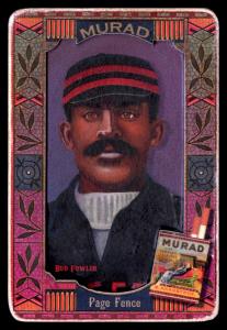 Picture of Helmar Brewing Baseball Card of Bud Fowler, card number 221 from series Helmar Oasis