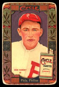 Picture of Helmar Brewing Baseball Card of Dode Paskert, card number 225 from series Helmar Oasis