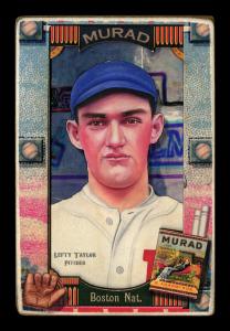Picture of Helmar Brewing Baseball Card of Lefty Taylor, card number 232 from series Helmar Oasis