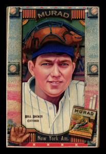 Picture of Helmar Brewing Baseball Card of Bill DICKEY, card number 272 from series Helmar Oasis