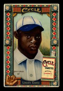 Picture of Helmar Brewing Baseball Card of Spottswood Poles, card number 300 from series Helmar Oasis