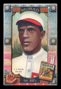 Picture of Helmar Brewing Baseball Card of C. I. Taylor, card number 302 from series Helmar Oasis