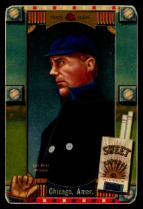 Picture, Helmar Brewing, Helmar Oasis Card # 30, Lou Fiene, Dark coat, Chicago White Sox