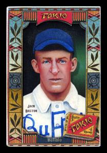 Picture of Helmar Brewing Baseball Card of Jack Dalton, card number 345 from series Helmar Oasis