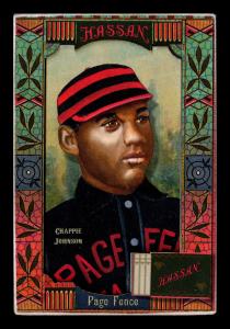 Picture of Helmar Brewing Baseball Card of Chappie Johnson, card number 363 from series Helmar Oasis