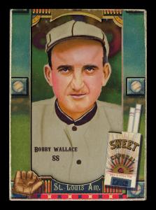 Picture of Helmar Brewing Baseball Card of Bobby WALLACE (HOF), card number 415 from series Helmar Oasis