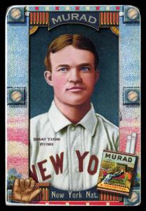 Picture of Helmar Brewing Baseball Card of Dummy Taylor, card number 42 from series Helmar Oasis
