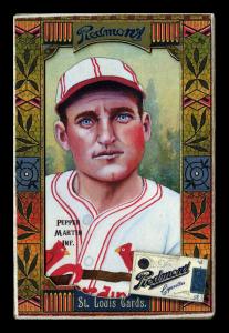 Picture of Helmar Brewing Baseball Card of Pepper Martin, card number 430 from series Helmar Oasis